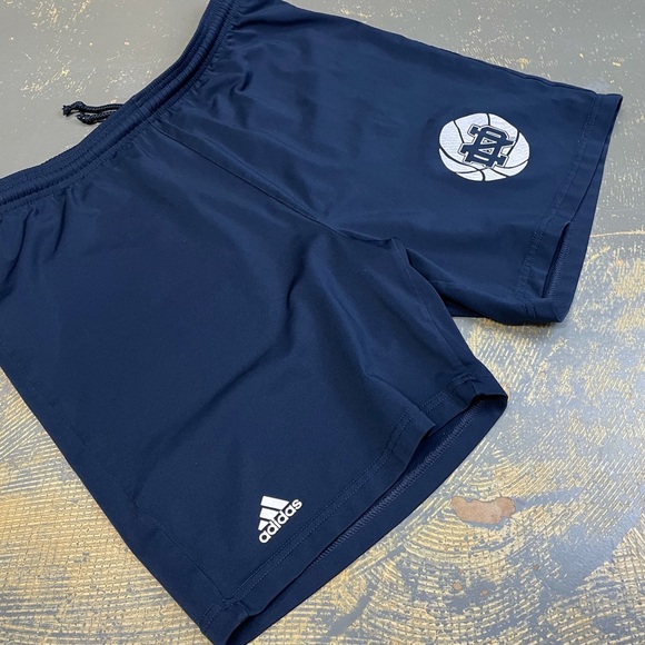 Adidas Notre Dame Fighting Irish NCAA Navy Blue Shorts XXL - Picture 5 of 12